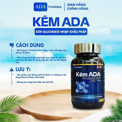 Kẽm ADA nhập khẩu Pháp - Ảnh 2