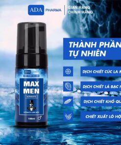 Bọt Vệ Sinh Nam Giới MAX MEN ADA 100ml