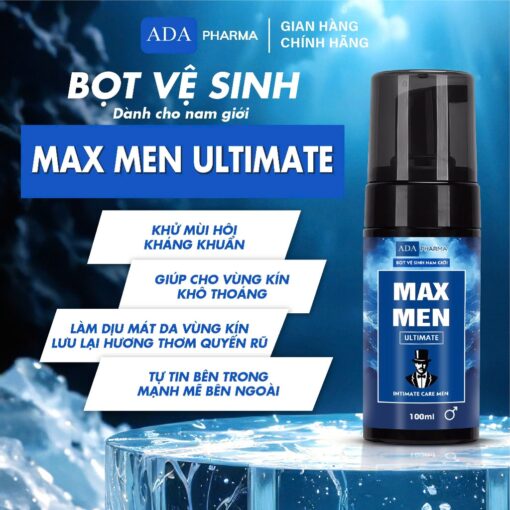 Bọt Vệ Sinh Nam Giới MAX MEN ADA 100ml