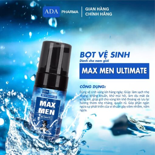 Bọt Vệ Sinh Nam Giới MAX MEN ADA 100ml
