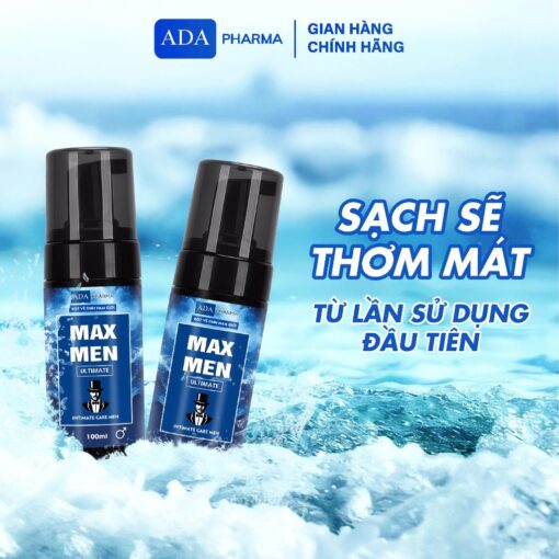 Bọt Vệ Sinh Nam Giới MAX MEN ADA 100ml