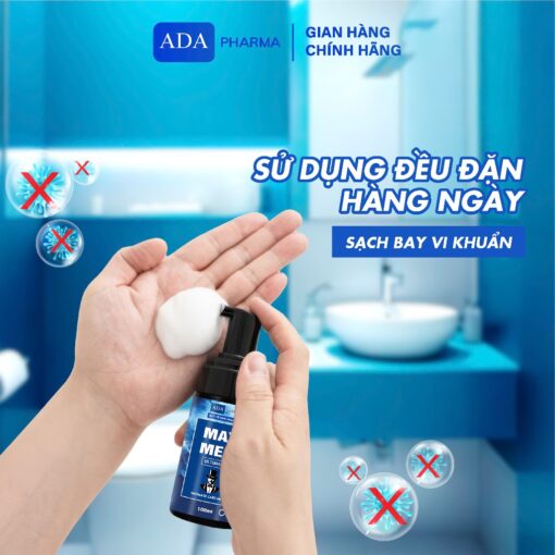 Bọt Vệ Sinh Nam Giới MAX MEN ADA 100ml