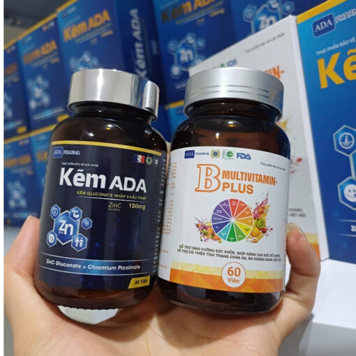 Combo KẼM ADA – MULTIVITAMIN B plus