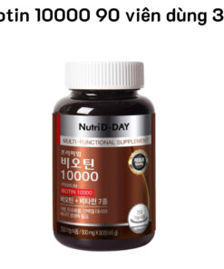 Viên Uống bổ sung Biotin 10000mg của Nutri D-DAY Hàn Quốc