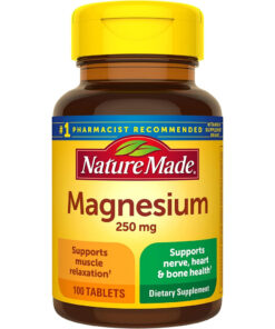 Viên Uống Bổ Sung Magie Nature Made Magnesium 250mg