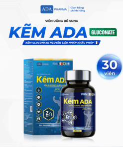 Kẽm ADA – Kẽm Gluconate nguyên liệu nhập khẩu Pháp – Hỗ trợ tăng cường sức khoẻ
