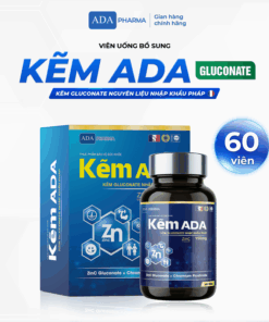 Kẽm ADA – Kẽm Gluconate nguyên liệu nhập khẩu Pháp – Hỗ trợ tăng cường sức khoẻ