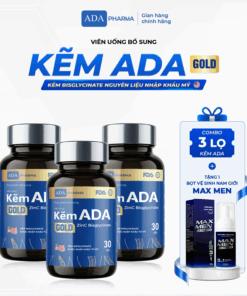 KẼM ADA CHELAMAX ZINC BISGLYCINATE Bổ sung kẽm thế hệ mới