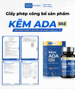 KẼM ADA CHELAMAX ZINC BISGLYCINATE Bổ sung kẽm thế hệ mới