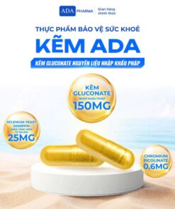 KẼM ADA CHELAMAX ZINC BISGLYCINATE Bổ sung kẽm thế hệ mới