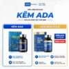 Kẽm ADA chính hãng – ADA Gluconate & ADA Bisglycinate – Hỗ trợ tăng cường sức khỏe